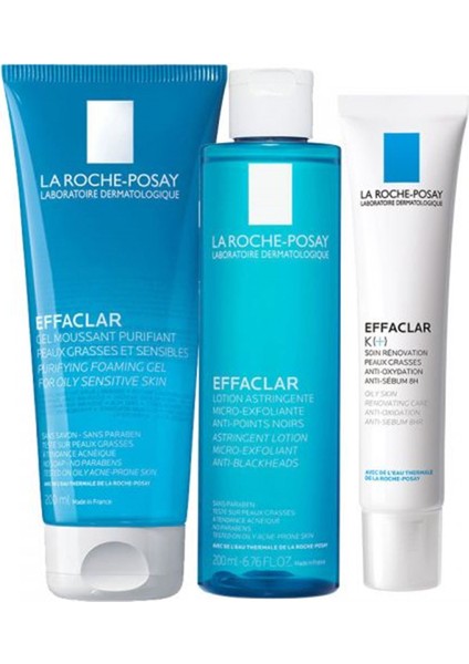 La Roche Posay Effaclar Siyah Nokta Karşıtı Set