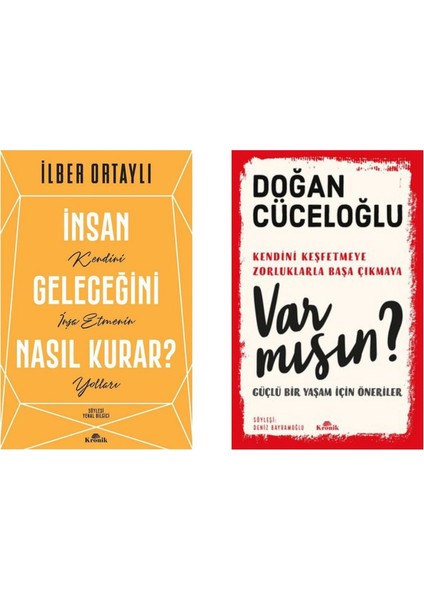 İnsan Geleceğini Nasıl Kurar?: Kendini Inşa Etmenin Yolları - Var Mısın?: Güçlü Bir Yaşam Için Öneriler - 2 Kitap