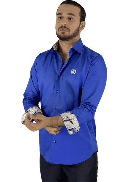 Erkek Saks W102SHTY21020 Gömlek