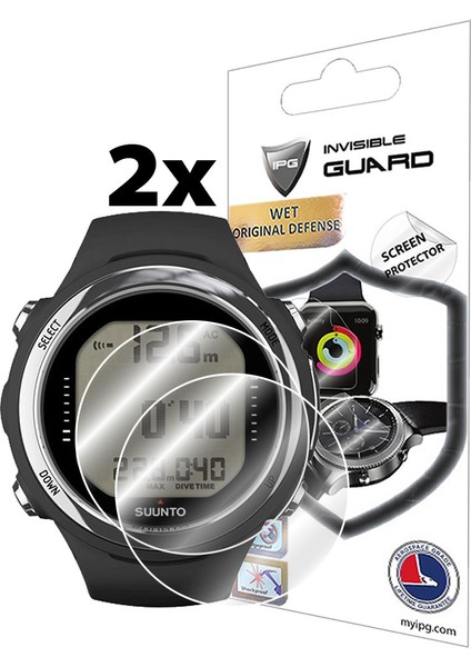 Suunto D4I Dalış Bilgisayarı Ekran Koruyucu (2 Adet)