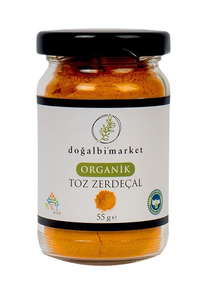 Doğal Bi Market Organik Toz Zerdeçal 55 gr