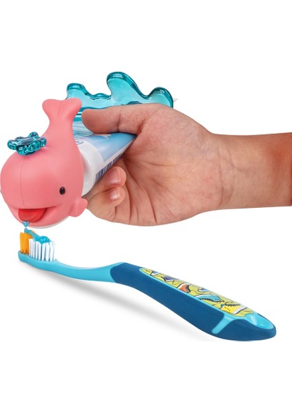 Diş Macunu Sıkma Squirter Pembe Balık