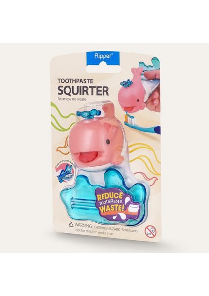 Diş Macunu Sıkma Squirter Pembe Balık