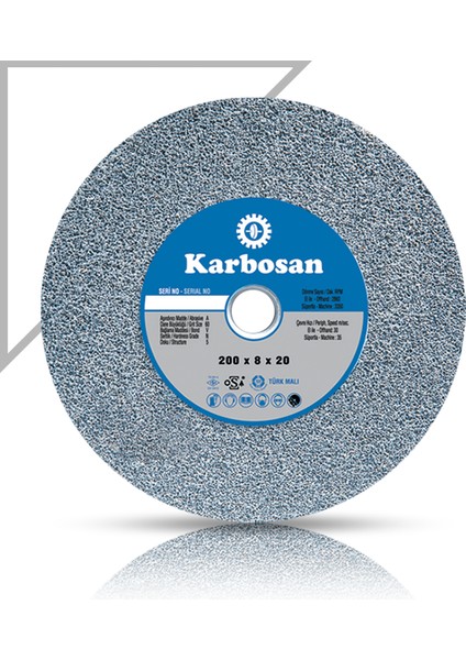 Nk Taşlama Taşı 175 X20 x 20 36 Kum