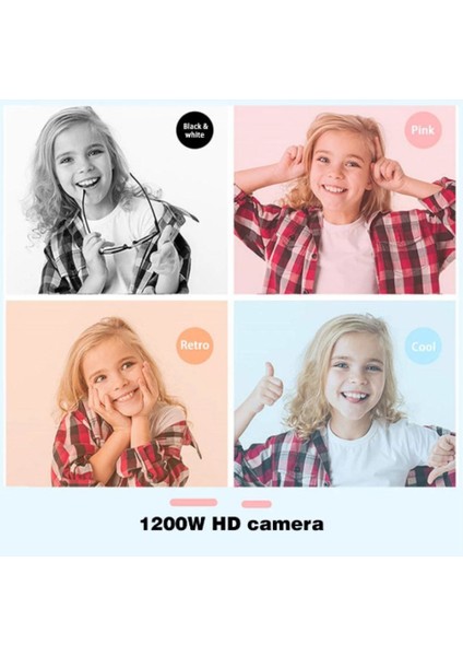 Çocuk Fotoğraf Makinesi X900 Hd Selfie Kamera + 8gb Hafıza Kartı