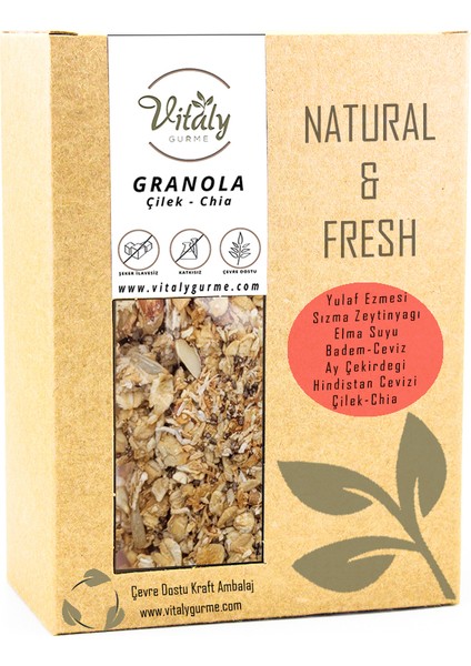 Granola Çilek, Chia 320 gr