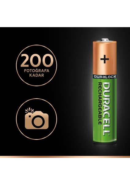 750 Mah Şarjlı Aaa Ince Kalem Pil 8'li Pil Kutusu indirimleri