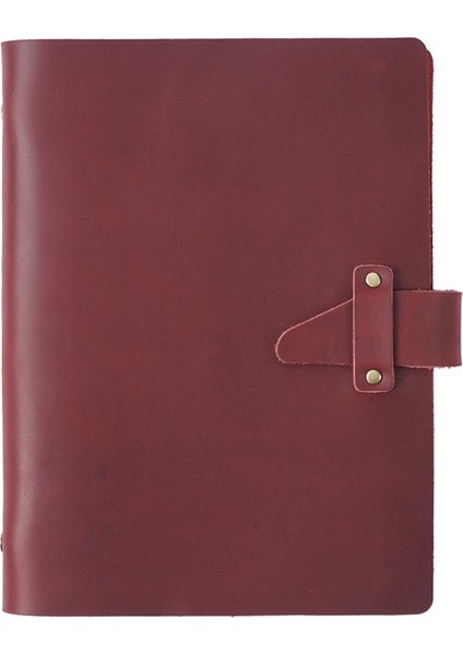 Puluz A5 Sığır Derisi Retro Gevşek Yapraklı Defter Kahverengi (Yurt Dışından)