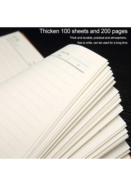 Puluz A5 Manyetik Tokalı Defter Siyah (Yurt Dışından)