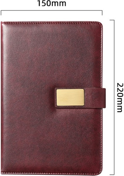 Puluz A5 Manyetik Tokalı Defter Siyah (Yurt Dışından)
