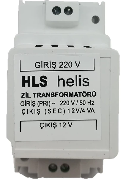 Zil Trafosu 4-8-12 Watt 12 Volt Raylı Trafo Helis