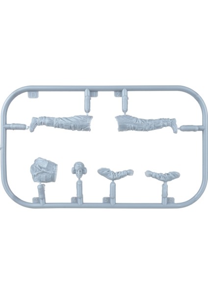Maket British Afv Crew Mürettebat Figür 1:35 N:37059