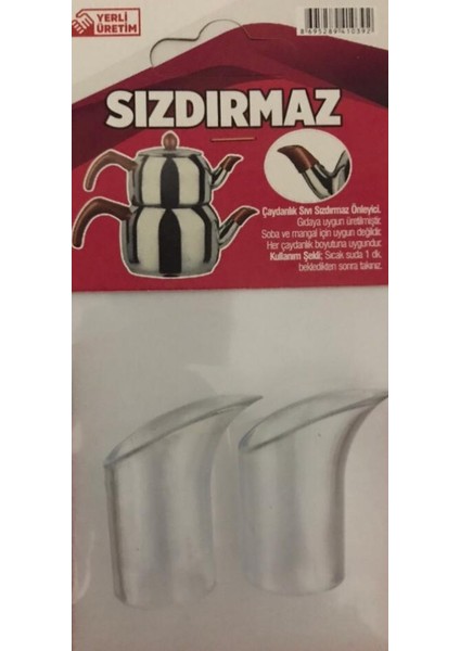Çaydanlık Sızdırmasını Önleyici Aparat Sızdırmatik 2 Paket