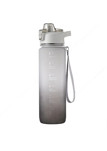 1000Ml Taşınabilir Spor Su Şişesi Kiraz Pembesi (Yurt Dışından)