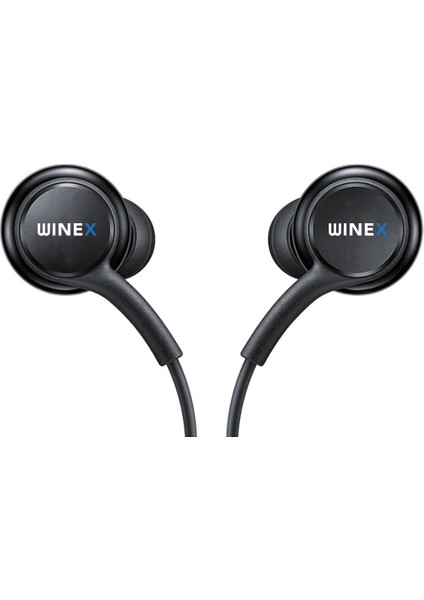 Akg Type-C Mikrofonlu Kablolu Kulaklık Siyah