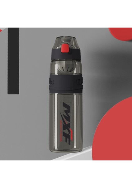 Büyük Kapasiteli Spor Kupası 920Ml Siyah Gri (Yurt Dışından)