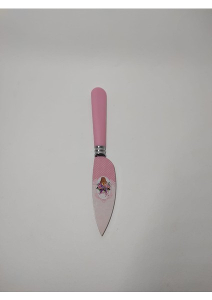 Dekoratif Çiçek Baskılı Mini Peynir Bıçağı 20 cm Mini Cheese Bıçağı Knife modelleri