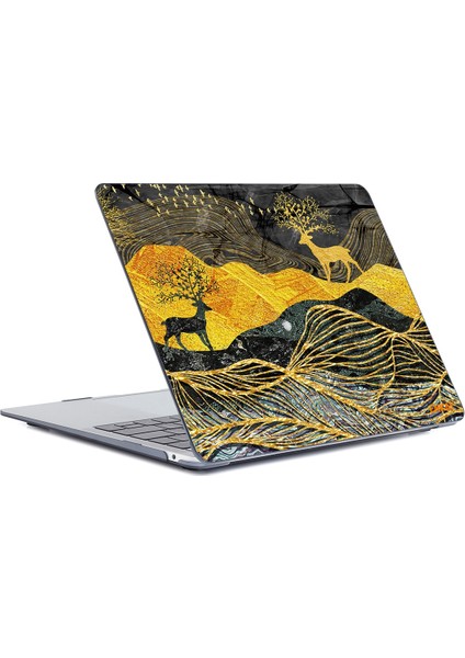 MacBook Air 13.3 Inç A1932 2018 Için Enkay Laotop Kılıf Altın