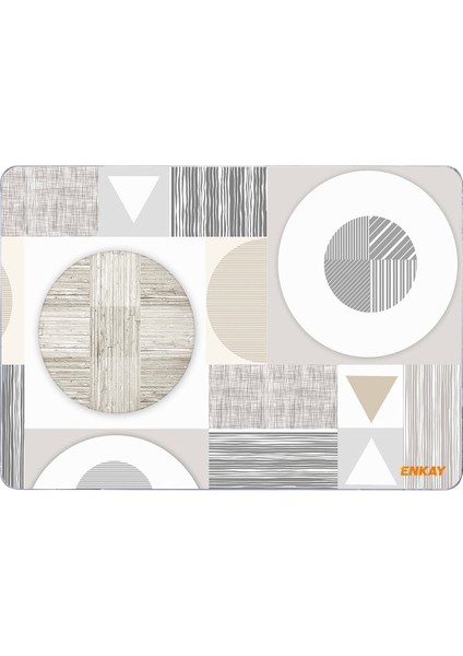 MacBook Pro 13.3 Inç A1706 Için Enkay Laotop Kılıf Beyaz