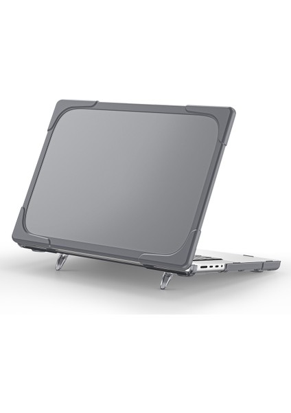 MacBook Pro 14.2 Inç A2442 2021 Için Iki Renkli Laptop Çantası Gri(Yurt Dışından)