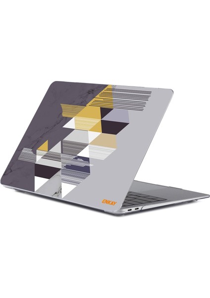 MacBook Pro 15.4 Inç A1707 / A1990 Için Enkay Laotop Kılıf Açık Gri