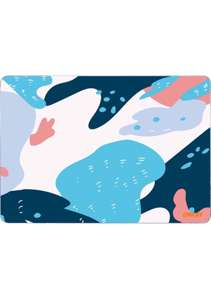 MacBook Pro 14.2 Inç A2442 2021 Için Geometri Serisi Laotop Kılıf Gökyüzü Mavi