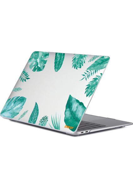MacBook Pro 13.3 Inç A1706 Için Enkay Laotop Kılıf Koyu Yeşil
