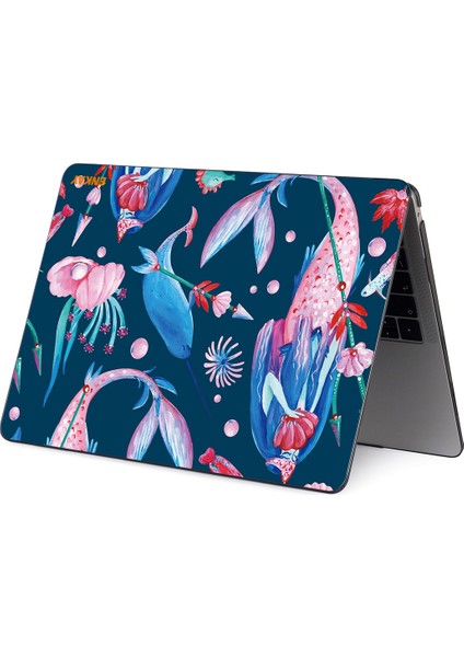 MacBook Pro 16.2 Inç A2485 2021 Için Crystal Laotop Kılıf Koyu Mavi fırsatları