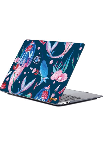 MacBook Pro 16.2 Inç A2485 2021 Için Crystal Laotop Kılıf Koyu Mavi indirimleri