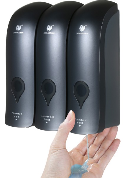 Manuel Sabunluk 3 Bölmeli x 300 ml / 10.2oz (Yurt Dışından)