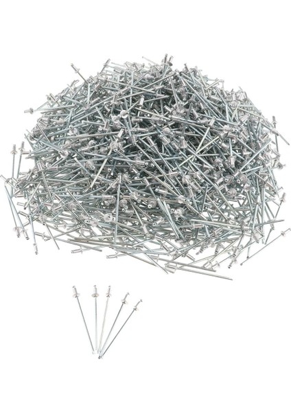 1000 Paket Dome Head Perçinler Açık Kör Alüminyum 2.4mm 2.4X4MM (Yurt Dışından)