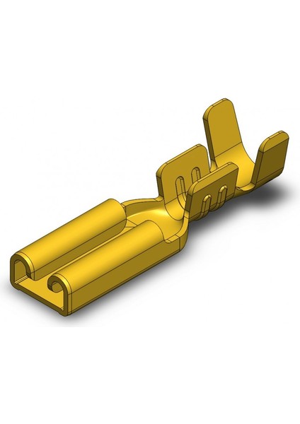 2.8 mm En Küçük Dişi Fiş-Terminal-Kablo Ucu-Tırnaksız 50 Adet