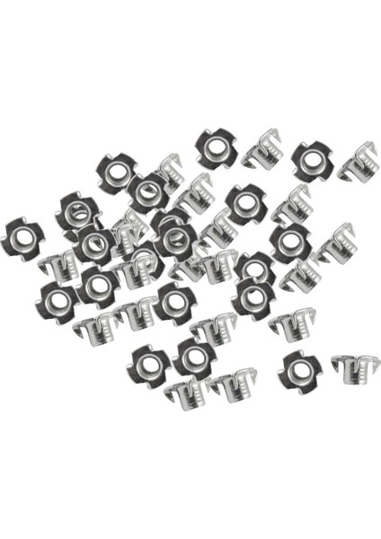 50 Adet Çinko Kaplama Karbon Çelik Dört Pençe T Somun Çırpılmış Dişli Ekleme M3 (Yurt Dışından) fiyatları