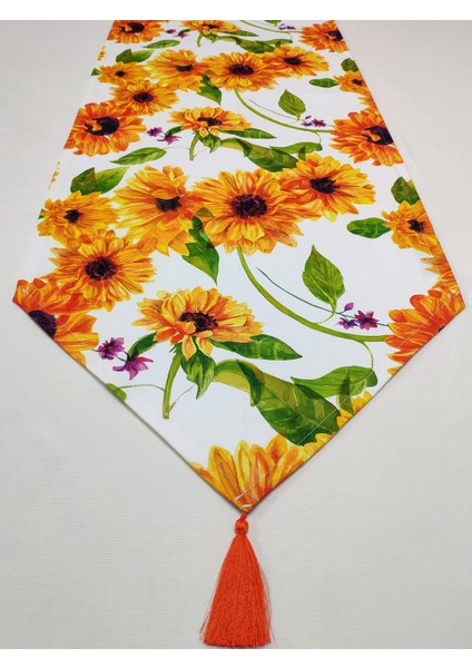 Ayçiçeği Desenli Runner 2'li Supla Set fırsatları