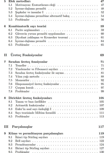 Ayrık Matematikte Seçme Konular 1 - Ümit Işlak