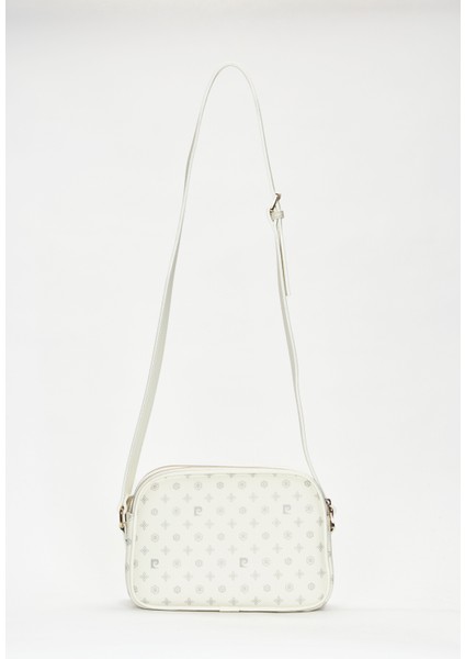 Beyaz Monogram Kadın Çapraz Çanta 05PO22Y1536-MN By indirimleri