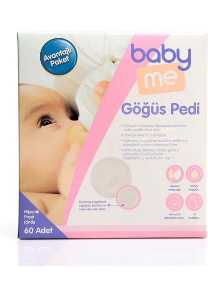 Göğüs Pedi 60 Adet