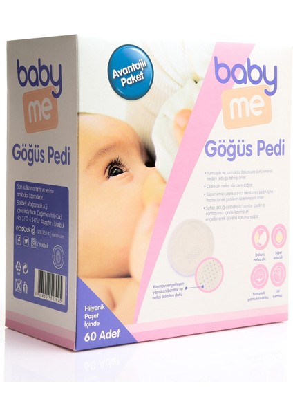 Göğüs Pedi 60 Adet