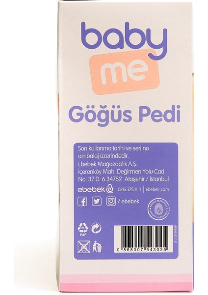 Göğüs Pedi 60 Adet