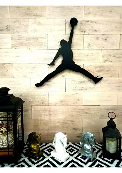 AS Desing Asdesin Micheal Jordan Figürlü Ledli Tablo Dekor Tablo