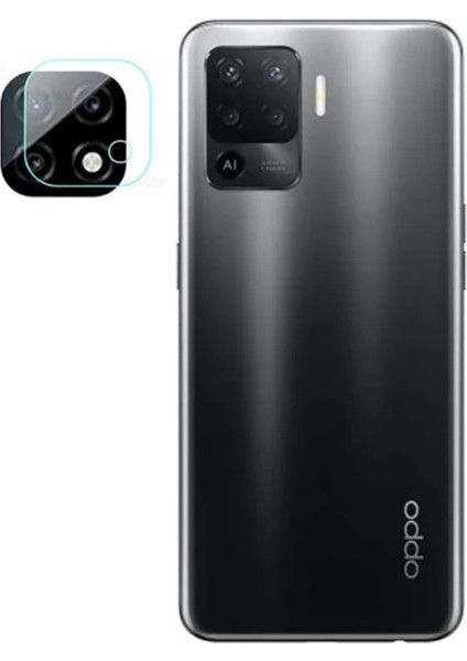 Oppo A94 Uyumlu Çerçeveli Kamera Camı