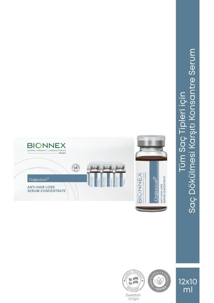 Bıonnex Organica Anti-Hair Loss Serum Concentrate 12 x 10 ml