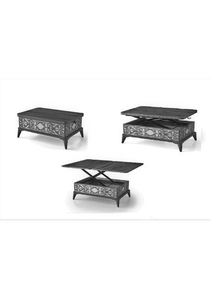 - 411 Akıllı Sehpa, Sihirli Sehpa, Açılır Orta Sehpa, Laptop Calışma Masası, Büyüyen Sehpa fiyatları