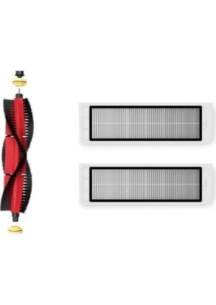 Roborock S5 - S6 Modelleri ile Uyumlu Ana Fırça ve Hepa Filtre Set