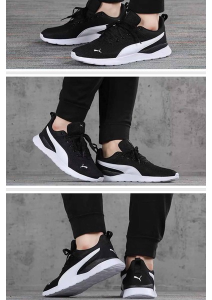 Anzarun Lite Unisex Günlük Spor Ayakkabı 37112802 Siyah
