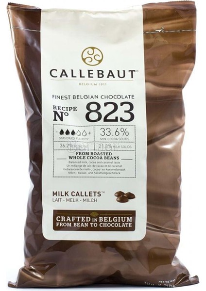 Sütlü Pul Kuvertür Çikolata 1 kg