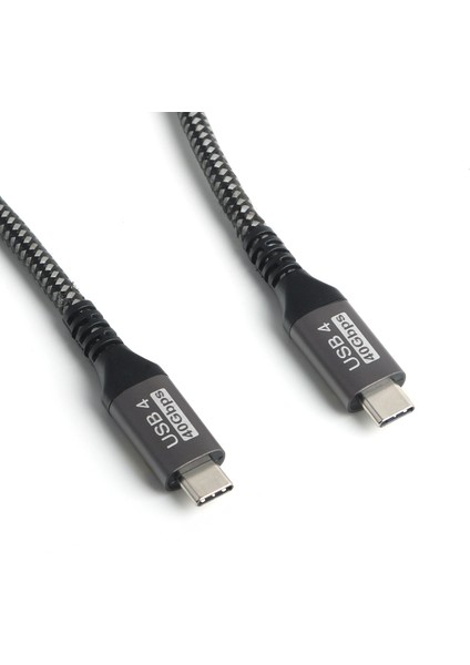 1-METRE DK-CB-USB4C2C100 HDR-THUNDERBOLT 3 DESTEKLİ TYPE-C KABLO