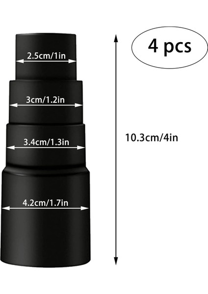 Adet Vakum Güç Aleti Toz Emici Hortumu Evrensel Adaptör 32MM 35MM Temizleme Adaptörleri Fırça Emme Başlı Konnektör