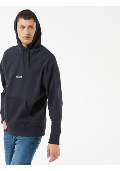 Yc Garment Dyed Graphic Hoodie Relaxed Erkek Siyah Sweatshirt TB0A22C90011.- fiyatları