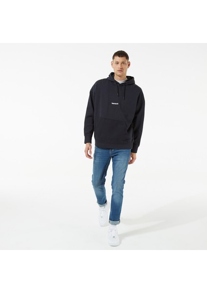 Yc Garment Dyed Graphic Hoodie Relaxed Erkek Siyah Sweatshirt TB0A22C90011.- modelleri